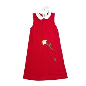 New! Florence Eiseman red collared dress